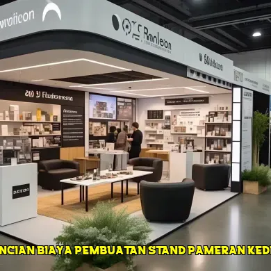 rincian biaya pembuatan stand pameran kediri